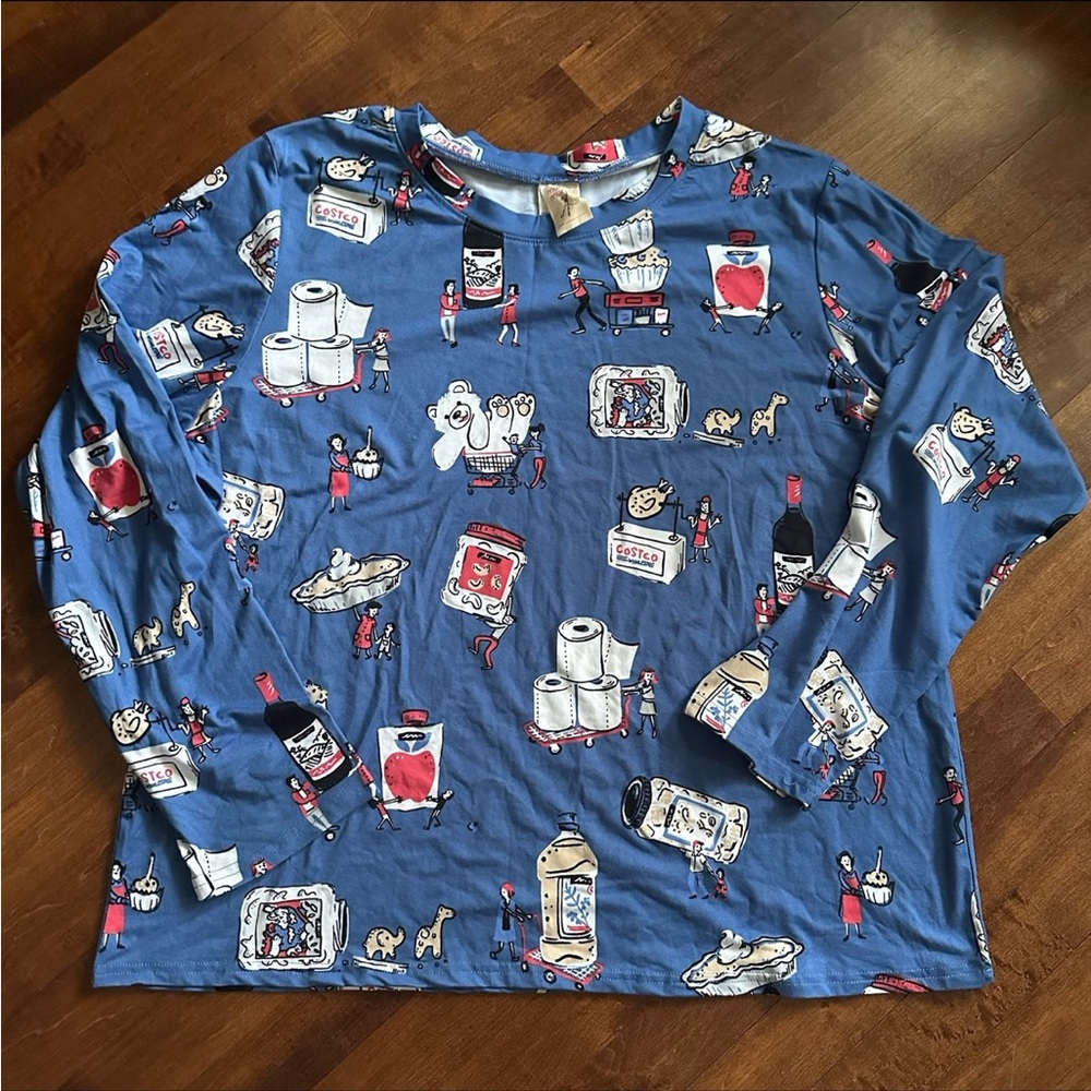 Munki Munki Costco Print Longsleeve XXL